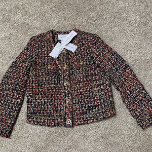 Urban Revivo - 	Multi-Color Tweed Jacket